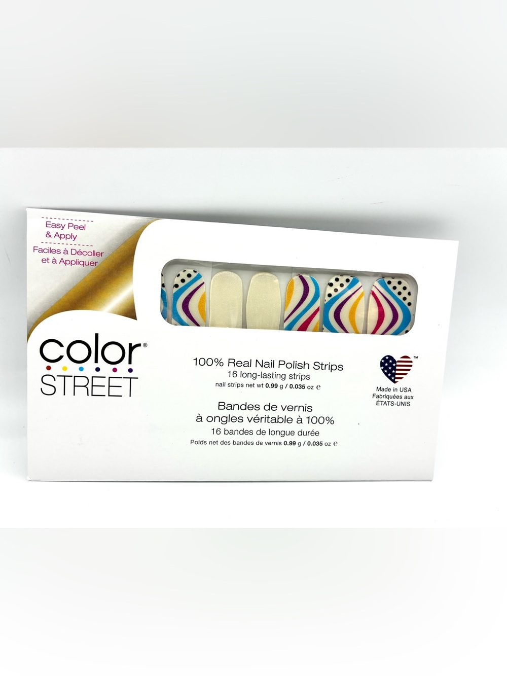 Color Street Nail Polish Strips-Cool Beans